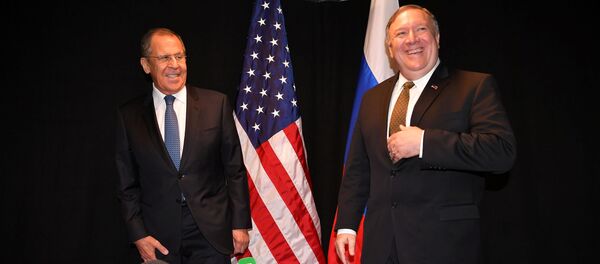 Сергей Лавров и Майк Помпео Сергей Лавров и Майк Помпео - Sputnik Беларусь