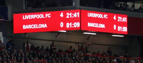 Ливерпуль разгромил Барселону со счетом 4:0 - Sputnik Беларусь