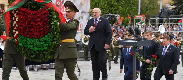 Аляксандр Лукашэнка на мерапрыемствах, прысвечаных Дню Перамогі - Sputnik Беларусь