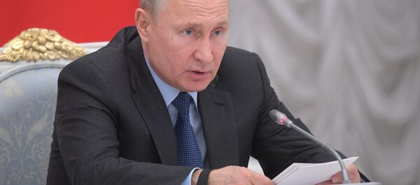 Президент РФ Владимир Путин - Sputnik Беларусь