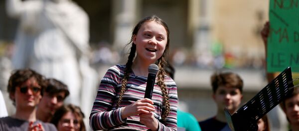 Шведская активистка Грета Тунберг - Sputnik Беларусь
