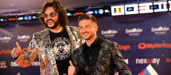 Сергей Лазарев и Филипп Киркоров в Тель-Авиве Сергей Лазарев и Филипп Киркоров в Тель-Авиве - Sputnik Беларусь