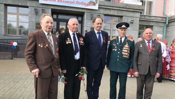Празднование Дня Победы в Доме Москвы - Sputnik Беларусь