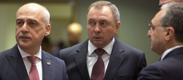 Глава МИД Владимир Макей в Брюсселе Глава МИД Владимир Макей в Брюсселе - Sputnik Беларусь