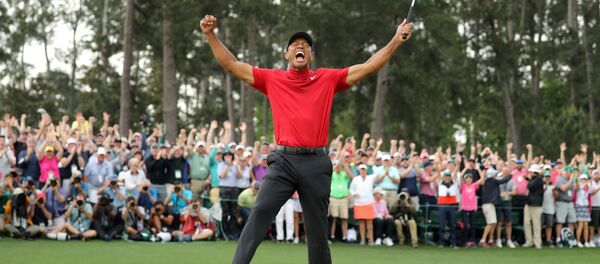 Американский гольфист Тайгер Вудс - Sputnik Беларусь