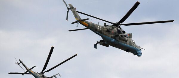 Верталёты Мі-24, архіўнае фота Верталёты Мі-24, архіўнае фота - Sputnik Беларусь