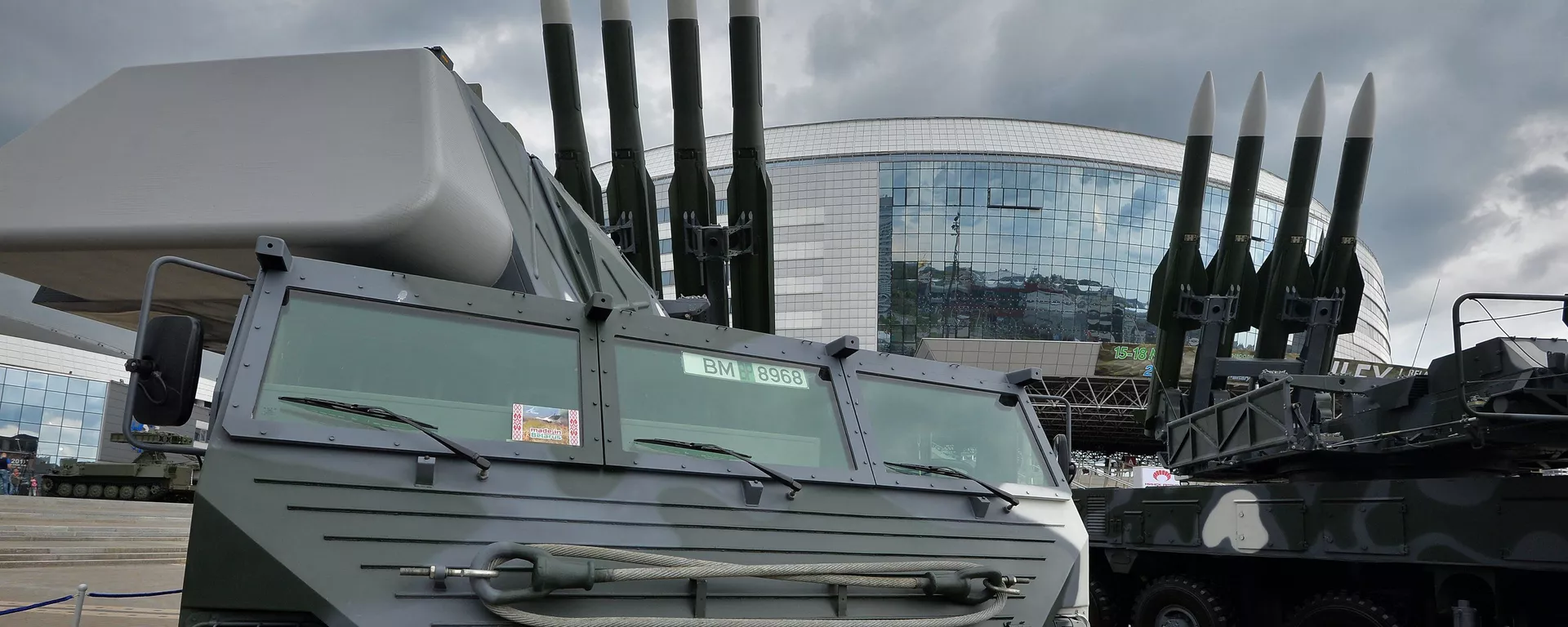 Представленный на MILEX 2019 ЗРК Бук  - Sputnik Беларусь, 1920, 21.05.2025