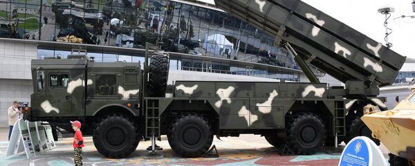 РСЗО Полонез на выставке MILEX-2019 - Sputnik Беларусь
