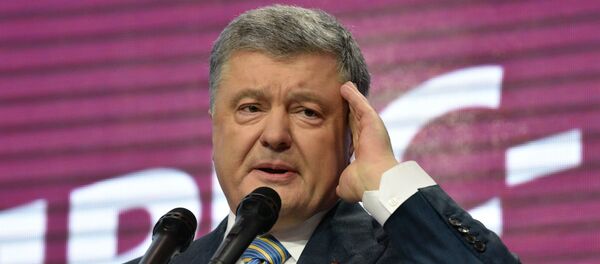 Президент Украины Петр Порошенко - Sputnik Беларусь