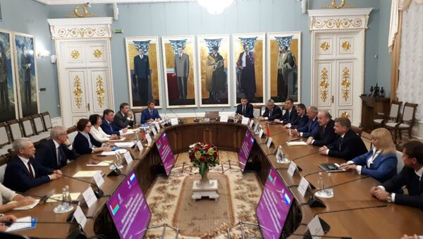 Заседание Межбанковского валютного совета центральных банков Беларуси и России в Гомеле - Sputnik Беларусь