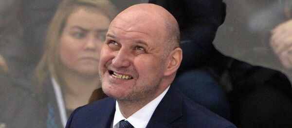 Белорусский хоккейный тренер Александр Андриевский Белорусский хоккейный тренер Александр Андриевский - Sputnik Беларусь