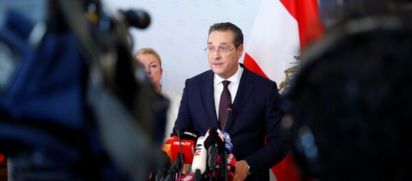 Вице-канцлер Австрии Хайнц-Кристиан Штрахе уходит в отставку - Sputnik Беларусь