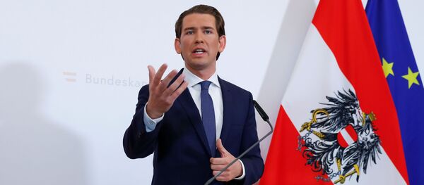 Канцлер Австрии Себастьян Курц - Sputnik Беларусь