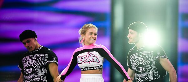 Представительница Беларуси ЗЕНА на сцене Евровидения Представительница Беларуси ЗЕНА на сцене Евровидения - Sputnik Беларусь