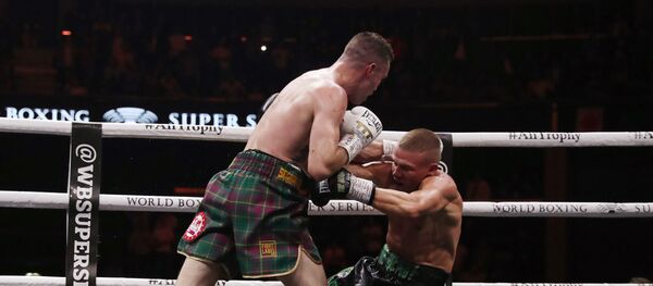 Шотландец Тейлор победил белоруса Баранчика в полуфинале Всемирной боксерской суперсерии - Sputnik Беларусь