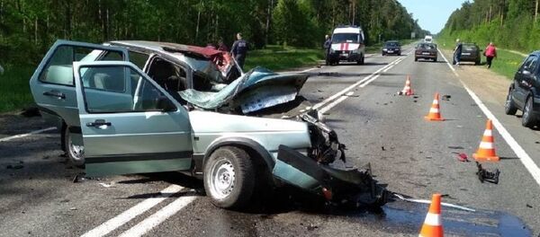 Смертельная авария под Быховом - Sputnik Беларусь