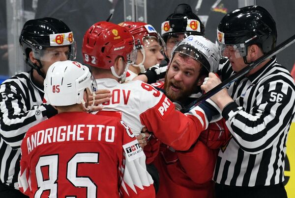 Сборная России обыграла команду Швейцарии в матче ЧМ по хоккею - Sputnik Беларусь