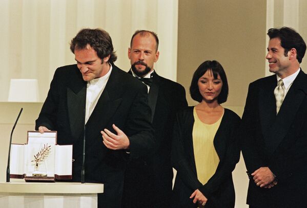 21 мая 1994 года, ровно 25 лет назад, режиссер представил в Каннах свою картину Криминальное чтиво, принесшую ему Золотую пальмовую ветвь, а затем и мировую славу.  - Sputnik Беларусь