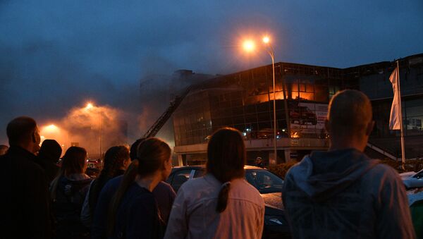 Пожар в автоцентре Hyundai в Кемерово - Sputnik Беларусь