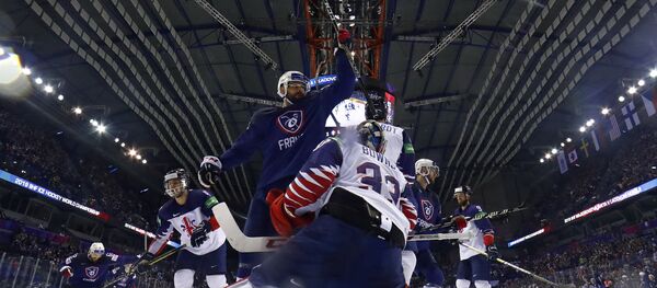 Чемпионат мира по хоккею с шайбой - Группа А - Франция - Великобритания Чемпионат мира по хоккею с шайбой - Группа А - Франция - Великобритания - Sputnik Беларусь