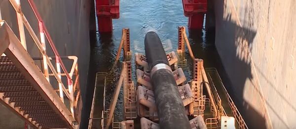 Как продвигается строительство газопровода Северный поток-2 - видео - Sputnik Беларусь