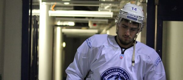 Белорусский хоккеист Евгений Лисовец - Sputnik Беларусь