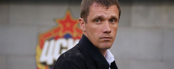 Главный тренер ПФК ЦСКА Виктор Ганчаренко - Sputnik Беларусь
