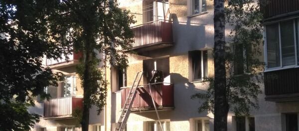  Пожар на Брилевской - Sputnik Беларусь