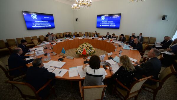 Заседание комиссии по экономическим вопросам при Экономическом совете СНГ  - Sputnik Беларусь