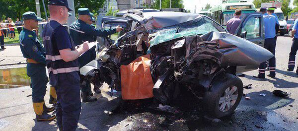 Место аварии Место аварии - Sputnik Беларусь