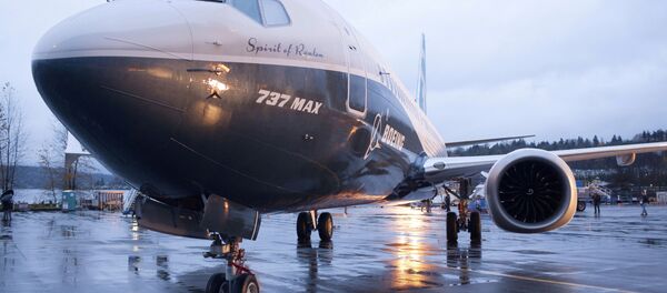Boeing 737 MAX 8 на заводе Boeing в Рентоне, штат Вашингтон - Sputnik Беларусь