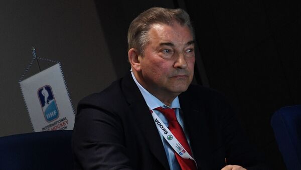 Глава Федерации хоккея России (ФХР) Владислав Третьяк - Sputnik Беларусь