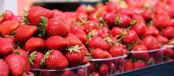 Горы клубники и медовых абрикосов: что продают на Комаровке и по какой цене - Sputnik Беларусь