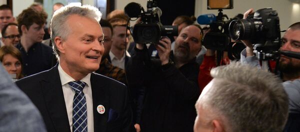 Кандидат в президенты Литвы, экономист Гитанас Науседа - Sputnik Беларусь