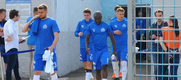 Футболисты минского Динамо Футболисты минского Динамо - Sputnik Беларусь