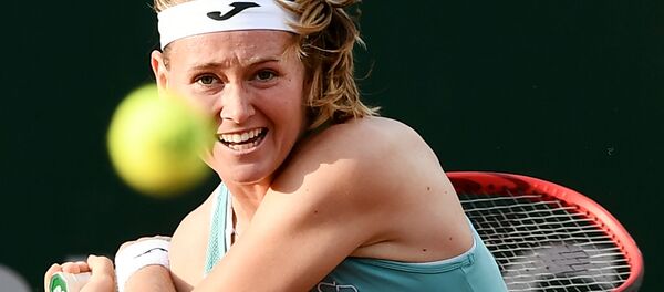 Чешская теннисистка Мария Бузкова Чешская теннисистка Мария Бузкова - Sputnik Беларусь