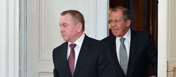 Встреча глав МИД РФ и Беларуси С. Лаврова и В. Макея - Sputnik Беларусь