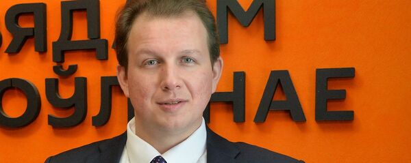 Расійскі палітычны эксперт Станіслаў Бышок Расійскі палітычны эксперт Станіслаў Бышок - Sputnik Беларусь