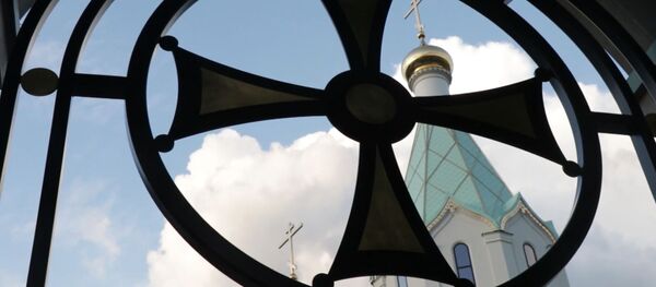 Патрыярх Кірыл асвяціў першы праваслаўны храм у Страсбургу - відэа - Sputnik Беларусь