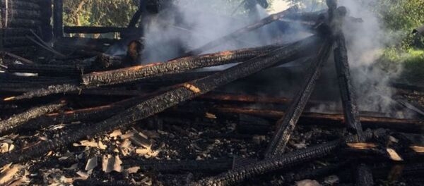 На пожаре дома в Толочинском районе погибла пенсионерка - Sputnik Беларусь