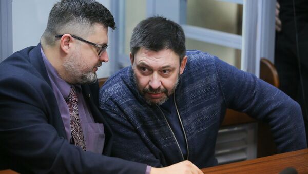 Заседание суда по делу журналиста К. Вышинского - Sputnik Беларусь