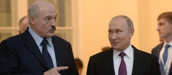 Александр Лукашенко и Владимир Путин - Sputnik Беларусь
