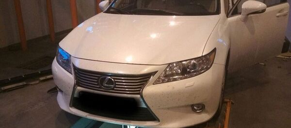 Машина, в которой были спрятаны наркотики - Sputnik Беларусь