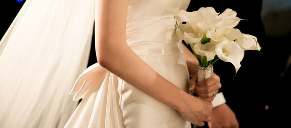 Жених и невеста, архивное фото Жених и невеста, архивное фото - Sputnik Беларусь