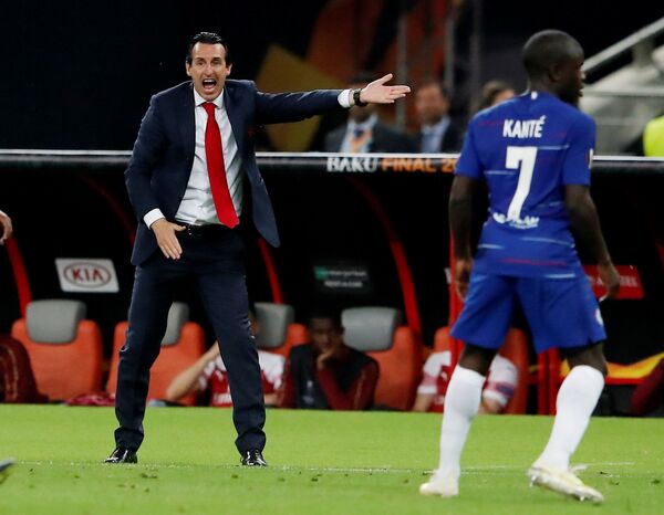 Эмери умерили, или Синее торжество Челси и Сарри в Баку Эмери умерили, или Синее торжество Челси и Сарри в Баку - Sputnik Беларусь