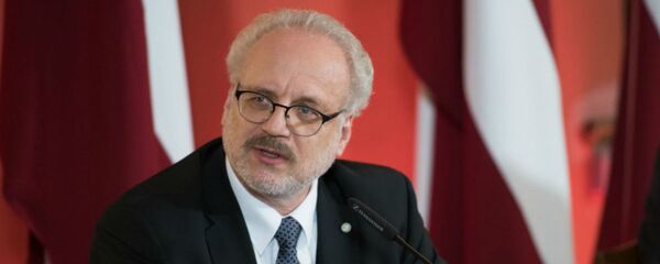 Президент Латвии Эгилс Левитс - Sputnik Беларусь