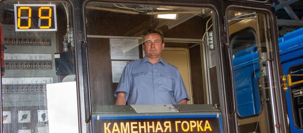 Машинист минского метрополитена Сергей Абрамович Машинист минского метрополитена Сергей Абрамович - Sputnik Беларусь