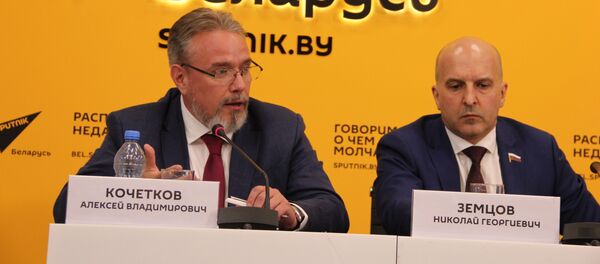 Российские депутаты в МПЦ Sputnik - Sputnik Беларусь