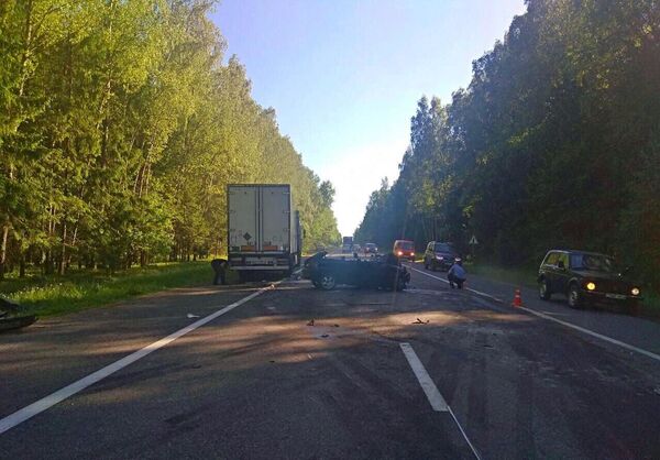 ДТП с фурой под Докшицами: погибла женщина, ребенок в больнице - Sputnik Беларусь