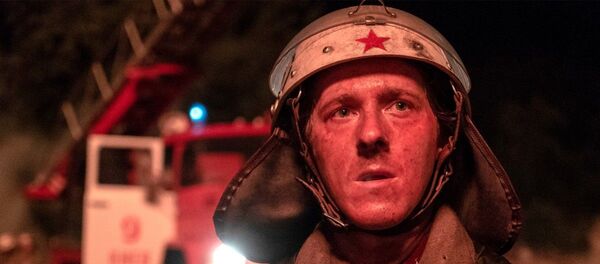 Кадр з серыяла Чарнобыль Кадр з серыяла Чарнобыль - Sputnik Беларусь